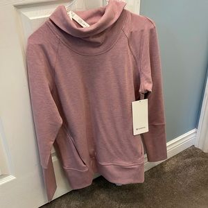 Lululemon, High Lines Pullover.  Size 6. Pink/Fuchsia colour